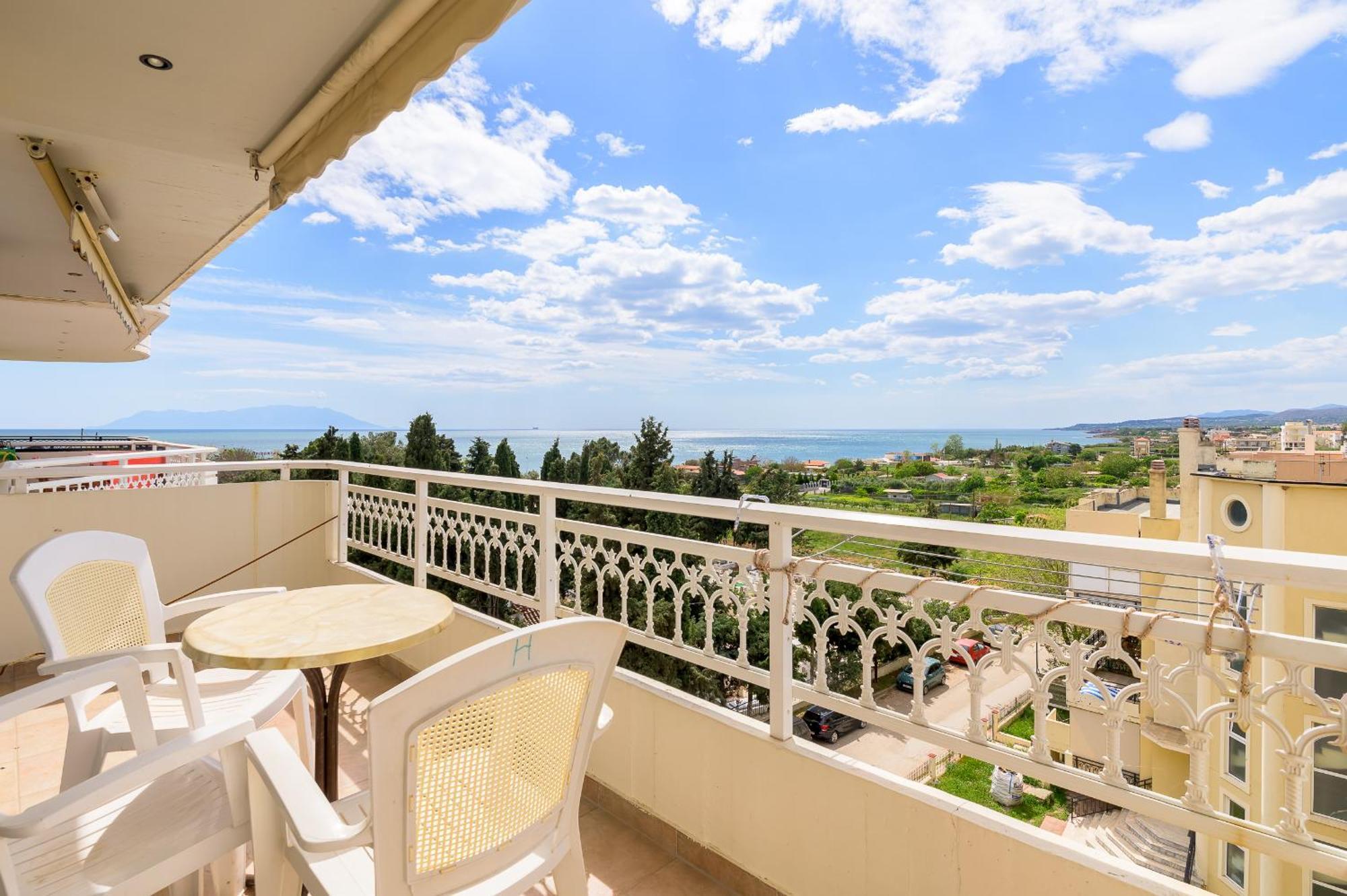 Sea View Apartment Nea Chili Exterior photo